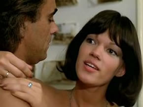 Wild brunette whore loves group sex 1985